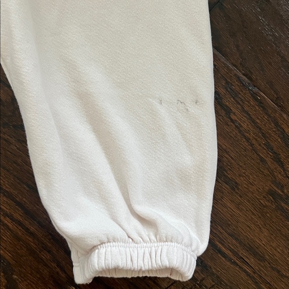 Anthropology Sundry Cream Joggers with Navy Star Accent - Picture 4 of 4